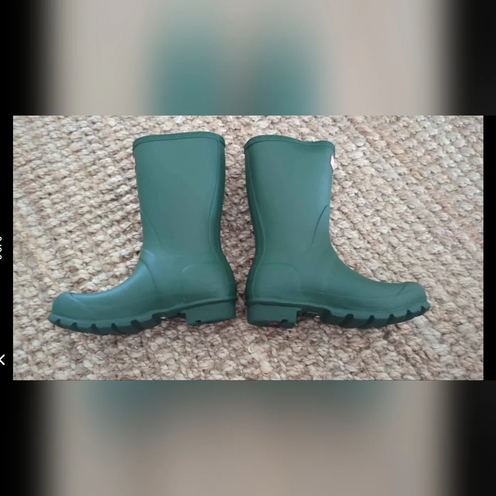 Hunter Wellington boots For Kids 5 Rain boots Unisex New